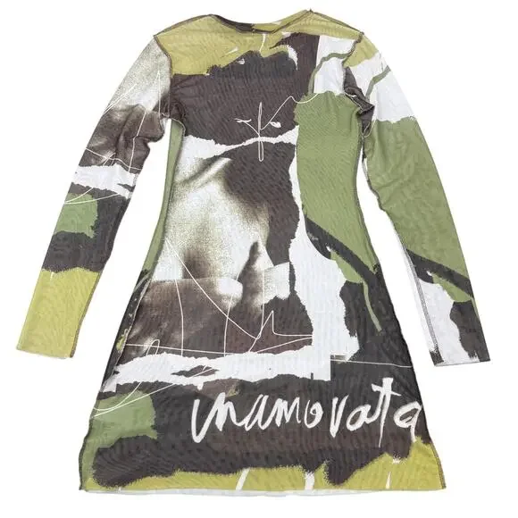 NWT iNAMORATA Vita Mesh Mini Dress Size XS - Picture 10 of 10